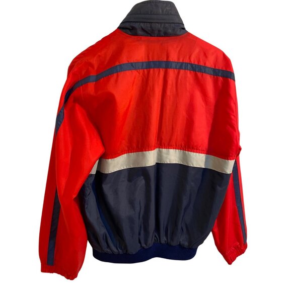 APEX Blue, Red & White Vintage Men’s Athletic Sport Jacket Sz. L (80s, 90s) - Picture 5 of 11